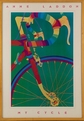 Anne Laddon Contemporary Art Print 'My Cycle'