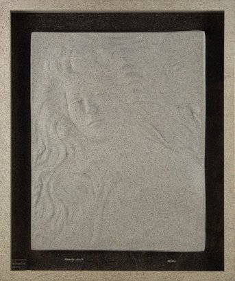 Portrait Limited Edition 38/999 Signed Dorothy Wolf (1921-2008)'Relief Of Woman'