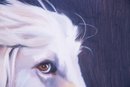 Realist Original Oil Painting 'Portrait Of Dog'