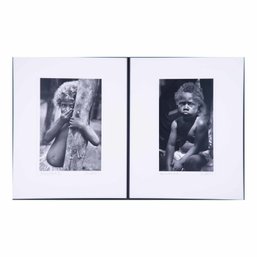 A Pair Of Fine Art Photographs 'Pair Of Boy Photos'