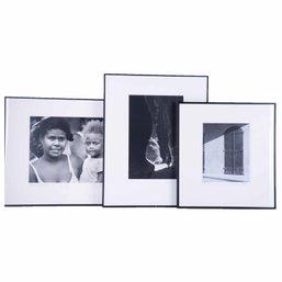 Set Of 3 Fine Art Black And White Photographs