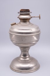 Antique Metal Kerosene/Oil Lamp