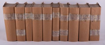 Set Of 10 Books Of Civil War Official Records Part 2