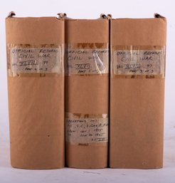 Set Of 3 Books Of Civil War Official Records