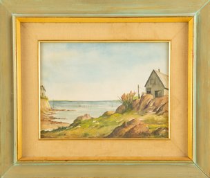 Landscape Watercolor Signed Kuehne