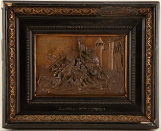 'The Siege At The Gates' Relief Group Portrait