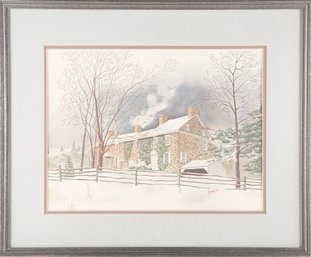 Thomas E. Kennedy  Landscape Print 'The House Of Decision'