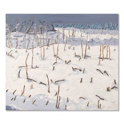 Yan Hu Landscape Original Oil On Canvas 'Snow View 3'