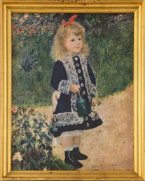 Renoir Impressionist Print 'Little Girl'