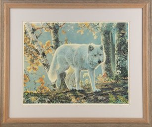 Jan Mar Hnmguire Animal Print 'White Wolf'