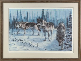 RCKnay Animal Artist Proof Limited Edition 42/55  'Pack Of Wolves'