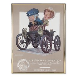 Poster Print On Paper 'Antique Toy Collection 1895 Activity Poster'