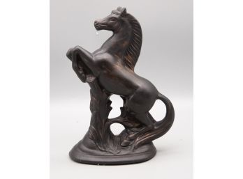 Porcelain Black Horse