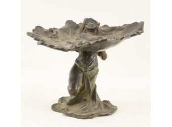Ornamental Bronze Figure Plate