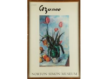 Paul Cezanne Still Life Poster 'Tulips In Vase'