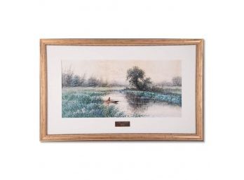 Saint Clair Augustin Mulholland Watercolor 'Wetland'