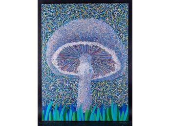 Abstract Original Oil Painting 'Mushroom 12'