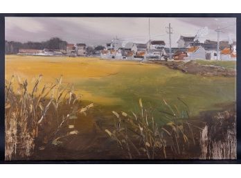 Modernist Landscape Oil Painting 'Landscape 4'