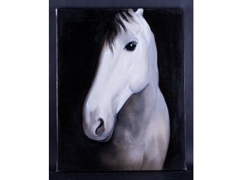 Fine Art Original Oil Painting By Artist Zhenpeng Zhou 'Horse Series 11'
