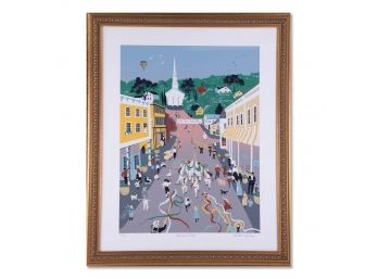 Large LE 296/300 Lithograph 'Mayday Parade' Signed
