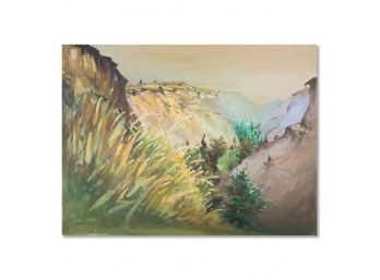 Original Landscape Oil On Canvas 'Phoenix Ridge 3'