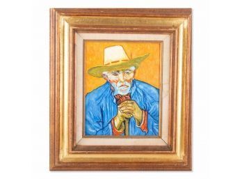 Impressionist Original Oil On Canvas 'Van Gogh'