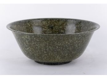 Large Antique Jade Bowl