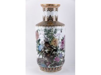 Large Famille Rose Kangxi Large Porcelain Vase