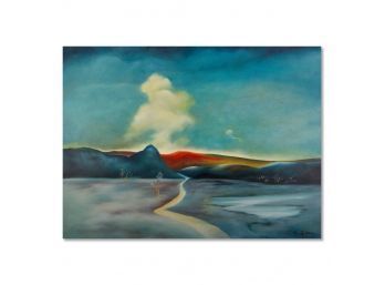 Original Landscape Oil Painting 'Path In My Dream'