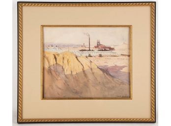 Albert Henry Robinson(1881-1956)Canadian Artist  Watercolor