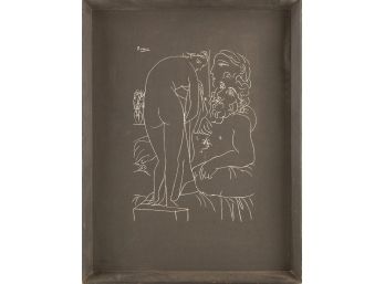 Cubism Print Signed Pablo Ruiz Picasso(1881-1973)