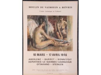 'Moulin De Vauboyen A Bievres' Vintage Poster Print