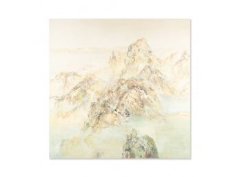 Impressionist Original Oil By Artist Guojun Zhang 'Landscape 17'