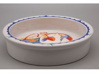 Tiffany & Co. Child's Porcelain Tiffany Seashore Bowl