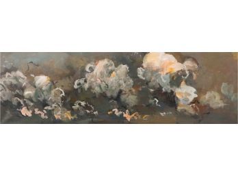 Oroginal Abstract OIl On Vanvas 'Flowers'