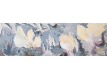 Original Abstract Oil Painting 'Light Flowers'