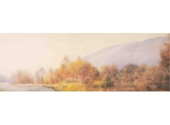 Original Impressinist Oil Painting 'Mountain'