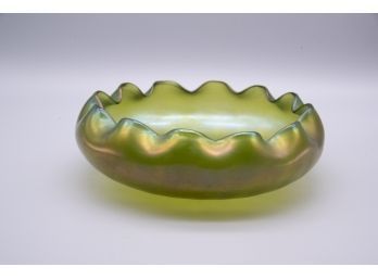 Small Vintage Colored Glass Ash Tray