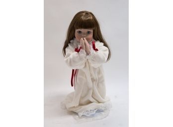 Zolan Fine Porcelain Doll 'A Christmas Prayer'