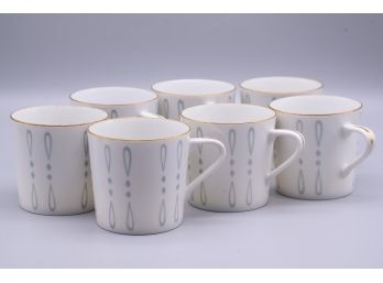 Set Of Seven Porcelains Cups