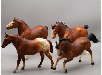 Set Of Four Horses
