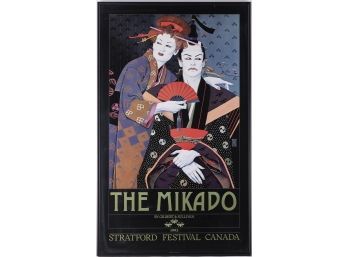 1993 Stratford Festival Canada Poster On Paper 'The Mikado'