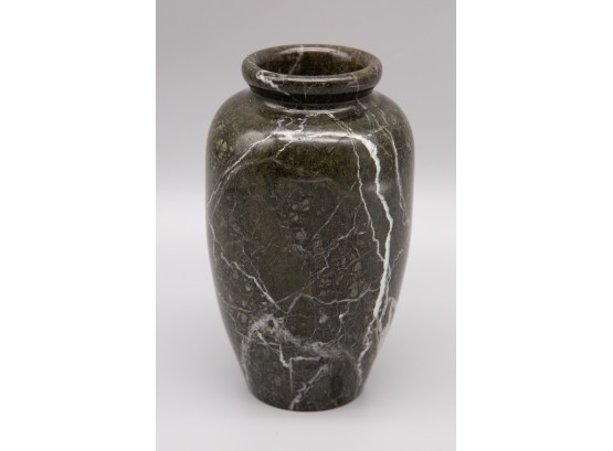 Green Black Marble Vase