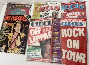 6 1980s Music Magazines