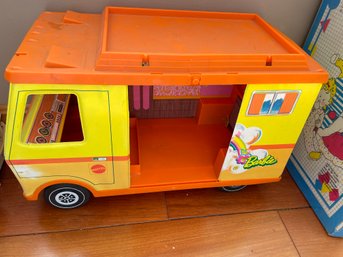 Vintage 1970s Mattel Barbie Camper Van