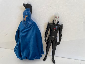 2 Tall Plastic Star Wars Figures