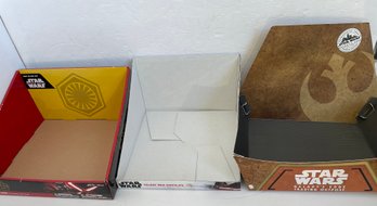 Collection Of Star Wars Store Display Boxes