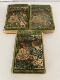 Three Vintage Bobbsey Twins Books
