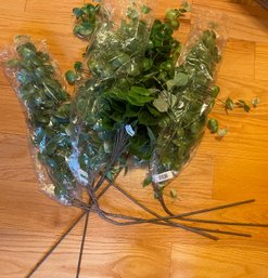 Variety Of Silk Foliage / Plant Stems Lot 2