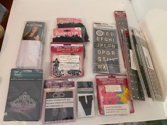 Iron Ons & Assorted Craft Items